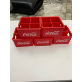 5 Mini Engradados Coca