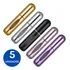5 Mini Frasco Porta Perfume De Bolsa Viagem Recarregável 5ml
