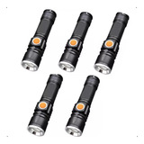5 Mini Lanternas Taticas