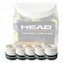 5 Overgrips Xtremesoft Perfurado Sweat Absortion Tackiness Cor Branco