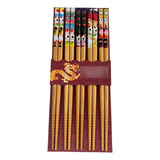 5 Pares Hashi Pauzinhos