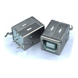 5 Pçs Conector Usb Tipo B Fêmea 180º - Impressoras Arduinos