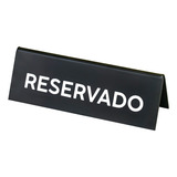 5 Pecas Placa Reservado