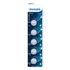 5 Pilha Philips Cr2025 3v Bateria Moeda 1 Cartela