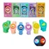 5 Pulseiras Led Relógio C  Proteção Citronela Anti Mosquito