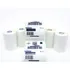5 Rolos 100mmx150mm 10x15 Cm Papel Adesivo De 1000 Folhas De 20g Branco Opcao Etiquetas