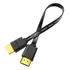 5 Unidades Cabo Flat Hdmi 30 Cm Pequeno Curto Dvd Xbox Ps4
