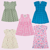 5 Vestidos Crianca Infantil