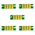 5 X Chip Compatível Com Ricoh Sp377 Sp-377 6.4k