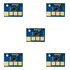 5 X Chip Lexmark E460 X464 Universal 15k Novo