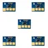 5 X Chip Lexmark E460 X464 Universal 15k