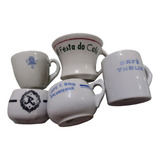 5 Xicaras De Porcelana