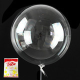 50 Unidades Balo Bubble 18 Polegadas 45 Cm Cristal