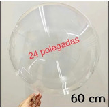 50 Unidades Balo Bubble 24 Polegadas60cm Transparente Festa