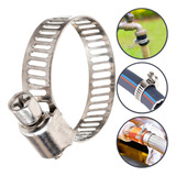 50 Abraçadeira Americana Com Parafuso 3 4 Aço Inox Ajustável