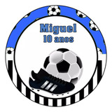50 Adesivo Futebol 5cm