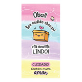 50 Adesivo Lacre Agradecimento
