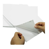 50 Adesivos Vinil Branco