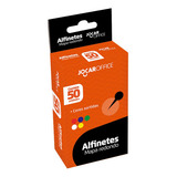 50 Alfinetes Coloridos Mapa