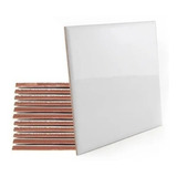 50 Azulejos 15x15cm Branco