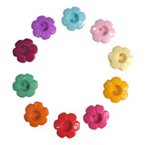50 Botao Flor Florzinha