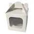 50 Caixas Para Panetone C/berço Acetato 100g 10x10x10cm Kit