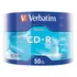 50 Cd-r Virgem Verbatim 80min/700mb 52x Lacrado