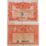 50 Centimes - Chambre De Commerce De Bourges 18 - (1922)
