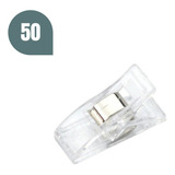 50 Clips Pregador Grampo Para Costura  Quilting transparente