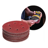 50 Discos Lixa Velcro