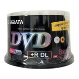 50 Dvd+r Dual Layer Ridata Printable Ritek Xbox 3.0 Lt