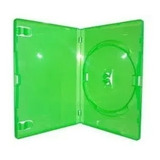 50 Estojo Capa Dvd-cd Case X-box Verde Sony 14 Mm