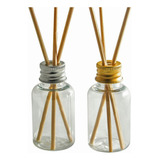 50 Frascos Difusor Aromatizante 30 Ml Difusor Tampa Alumínio