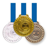 50 Medalhas Metal 44mm