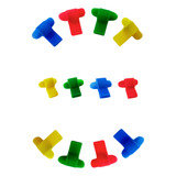 50 Mini Apito Juiz Kit Lembrancinha Festa Infantil Brinquedo