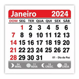 50 Mini Calendario 2024