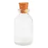 50 Mini Garrafas Vidro 20ml Tampa Rolha Artesanato Decoraca