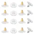 50 Pares De Tarraxas Silicone Sutiã De Orelha Para Brinco 