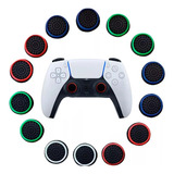 50 Pares Grips Protetor Analógico Xbox One Ps3 Ps4 Ps5 Xbox 