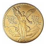 50 Pesos Mexicanos 1821 - 1943 - Cópia Banhada Ouro 