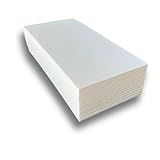 50 PLACAS DE ISOPOR ANTICHAMAS COM 10MM  1 CM  DE ESPESSURA   100x50x1 CM   PARA FORRO  ISOLAMENTO ACÚSTICO 