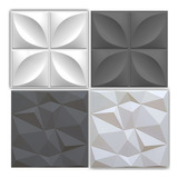50 Placas Revestimento De Parede Pvc 3d 25x25
