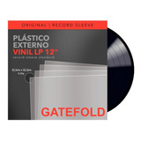 50 Plásticos Externos 0 20 Grosso P  Lp Vinil Capa Gatefold