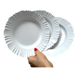50 Prato Plastico Merenda
