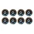 50 Rodinhas Patins Patinete 70mm   100 Rolamentos