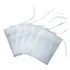 50 Sachês Biodegradáveis 6x8 Saquinho Infusor Chá Vazio Brc Cor Branco