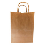 50 Sacolas Kraft M