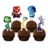 50 Tags Toppers - Divertidamente - Docinho Doces Cupcake