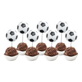 50 Topper Topo Doces Bola Futebol Time Chuteira Aniversário