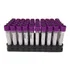 50 Tubos K3 Edta 4ml Tampa Roxa   Vacuette